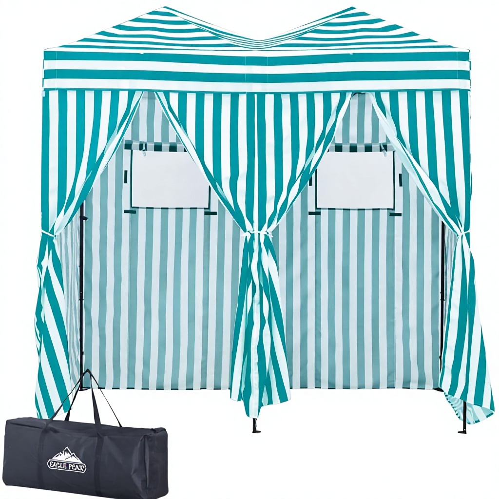 Outdoor Camping Tent - Outdoor Portable 2-Room Pop Changing Room
