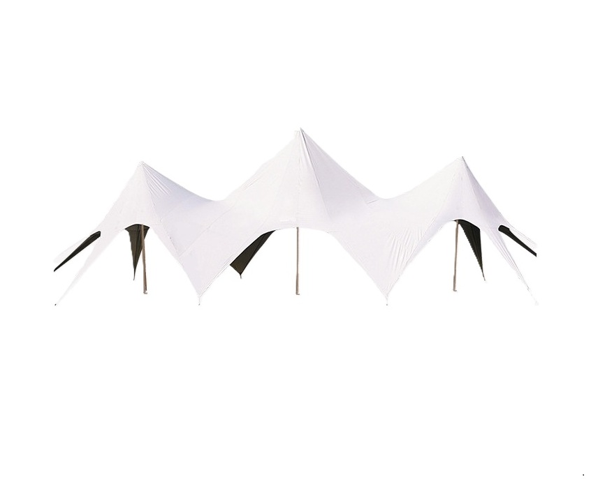 Waterproof Tarp Shelter - Oversize Outdoor Event Party Canopy Star-Shaped