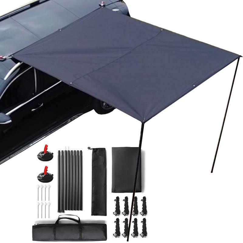 Waterproof Tarp Shelter - Car Awning Roof Rack Sun Shade