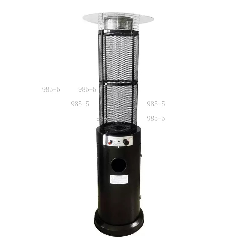 Outdoor Camping Venues - Modern Sleek Stainless Steel Gas Heater,