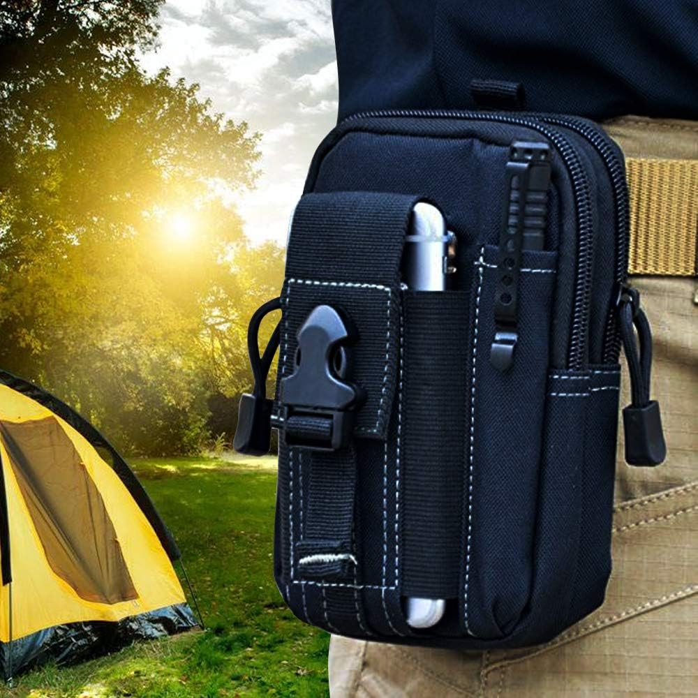 Tactical Molle Belt Pouch Mili - Outdoor Camping Bag ulasan dan harga