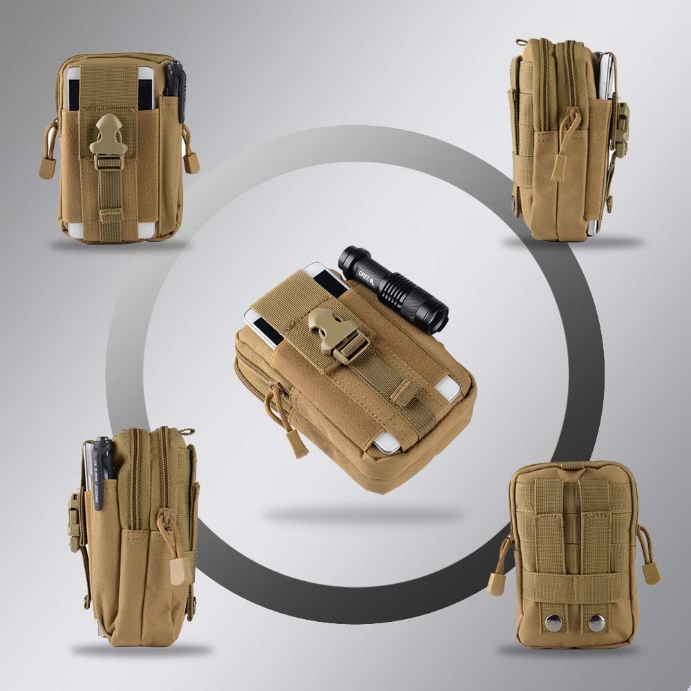 Tactical Molle Belt Pouch Mili - Outdoor Camping Bag ulasan dan harga