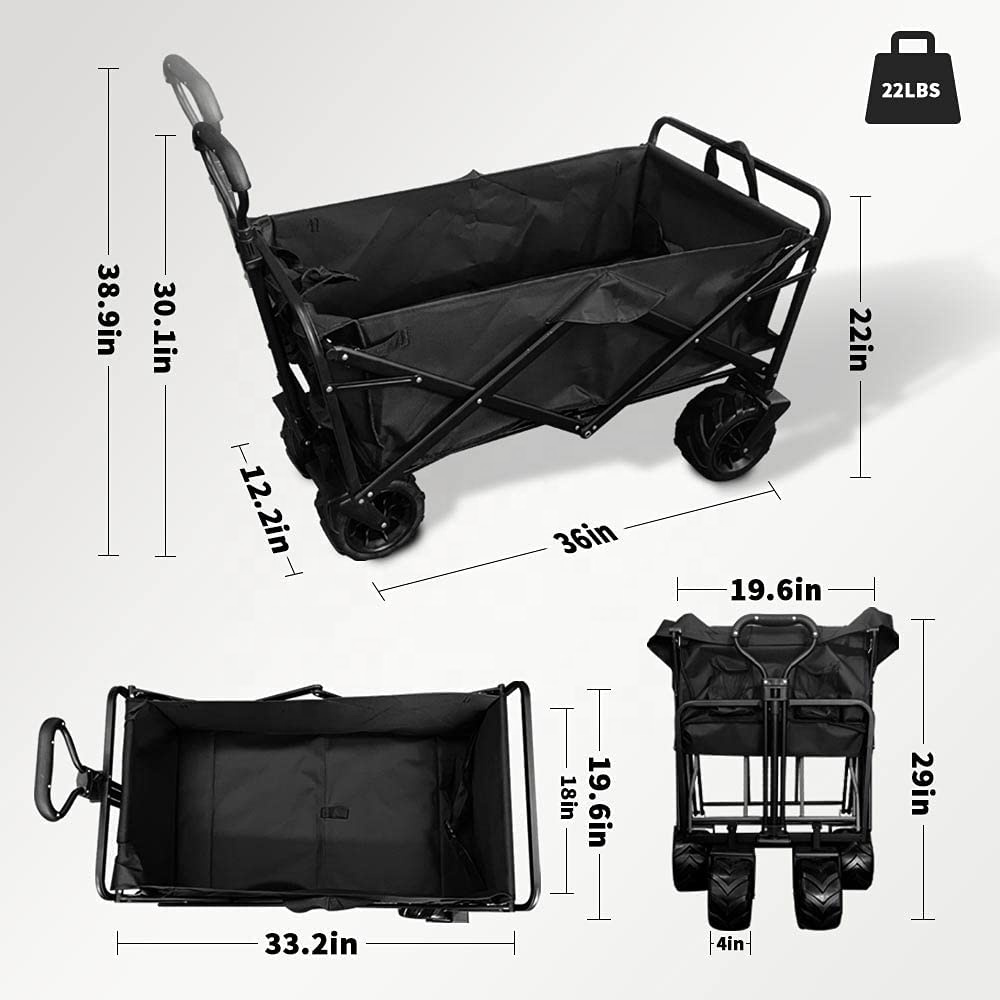 New Large Capacity Big Wheels  - Outdoor Camping Furniture ulasan dan harga