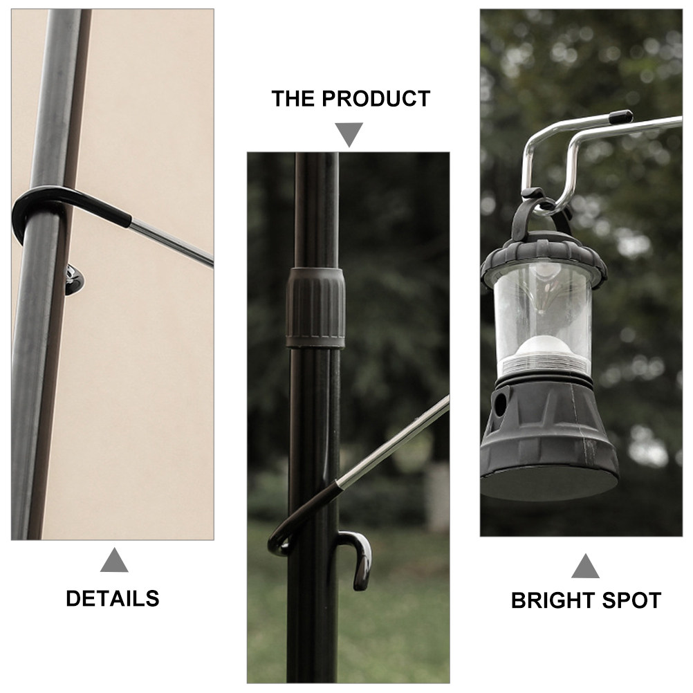 2Pcs Anti Slip Light St Hooks  - Outdoor Camping Bag ulasan dan harga