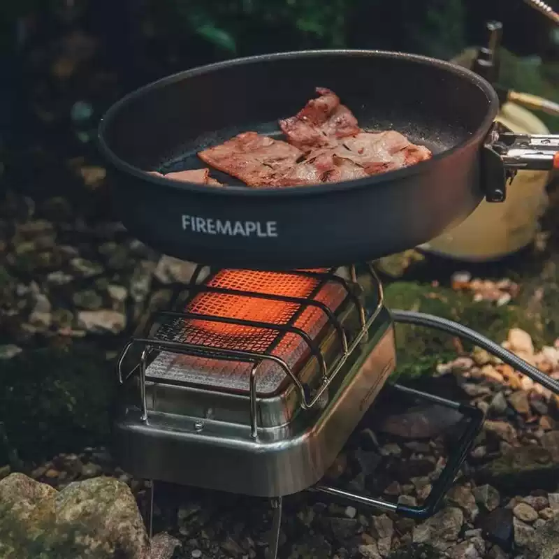 Portable 2 in 1 Camping Heater - Cooking Outdoor Camping ulasan dan harga