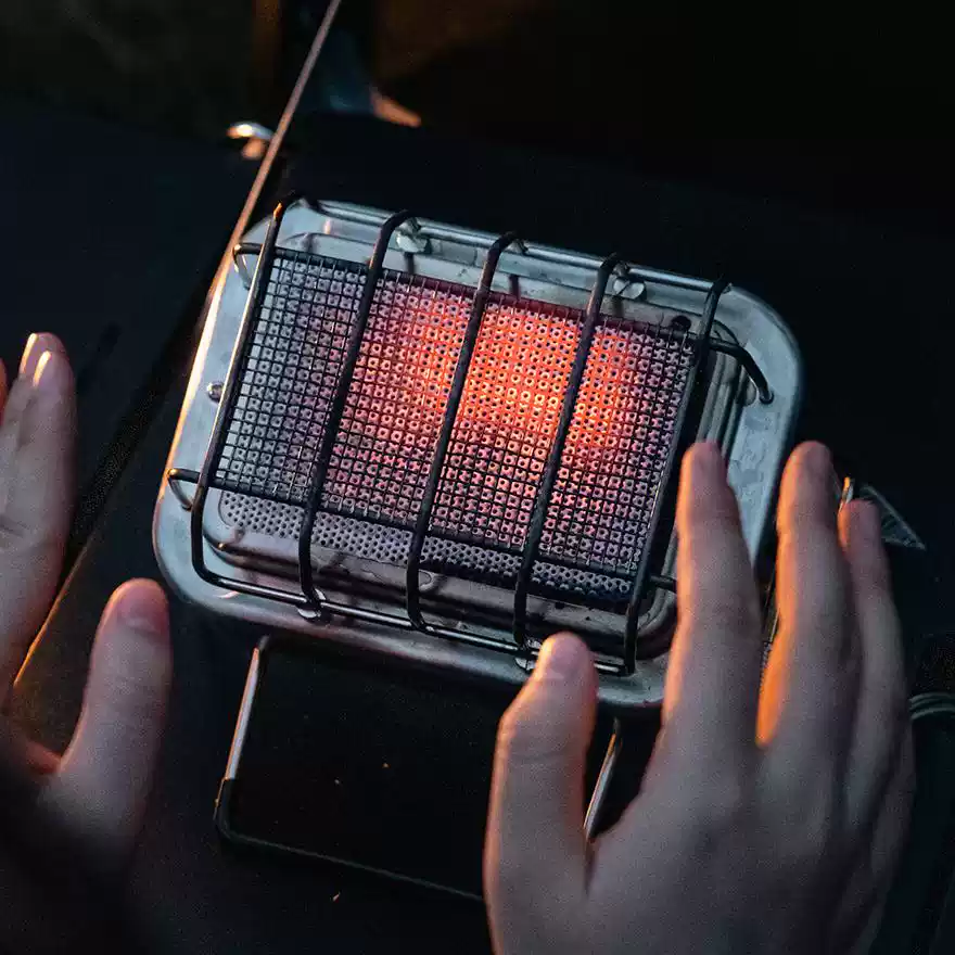 Portable 2 in 1 Camping Heater - Cooking Outdoor Camping ulasan dan harga