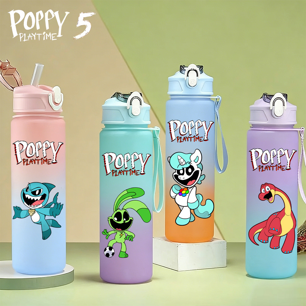 750ml Poppy Playtime Straw Bot - Outdoor Camping Movies ulasan dan harga