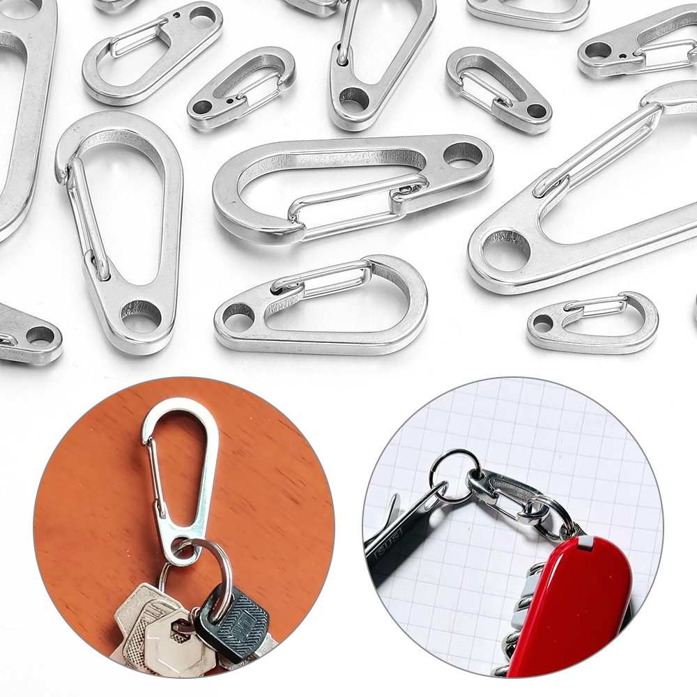 2-5pcs Stainless Steel Small M - Outdoor Camping Bag ulasan dan harga