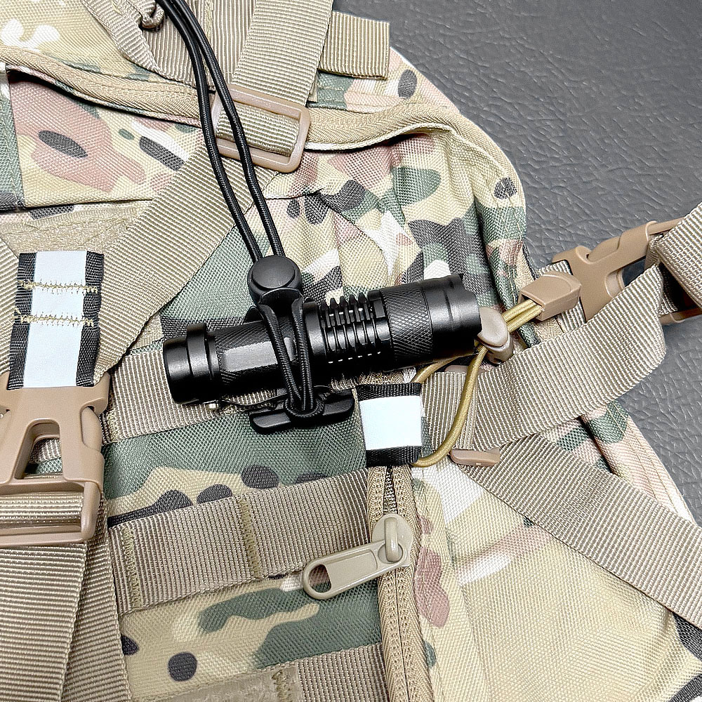 Flashlight Clip Outdoor Backpa - Outdoor Camping Backpack ulasan dan harga