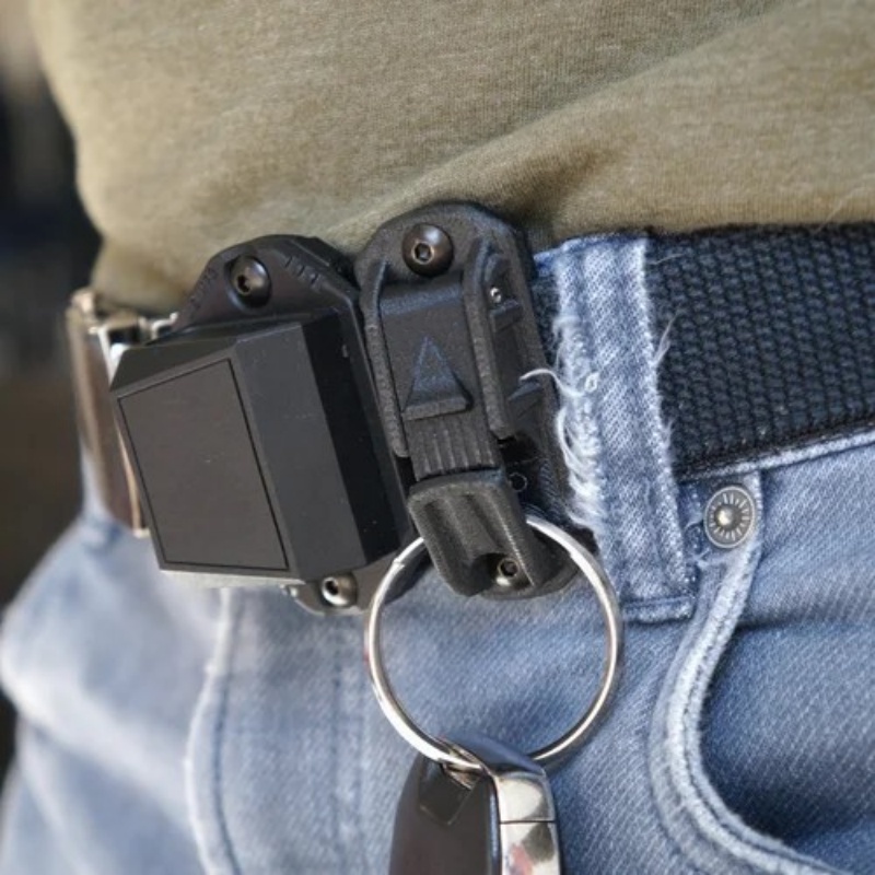 Plastic Tactical Key Ring Clip - Outdoor Camping Vest ulasan dan harga
