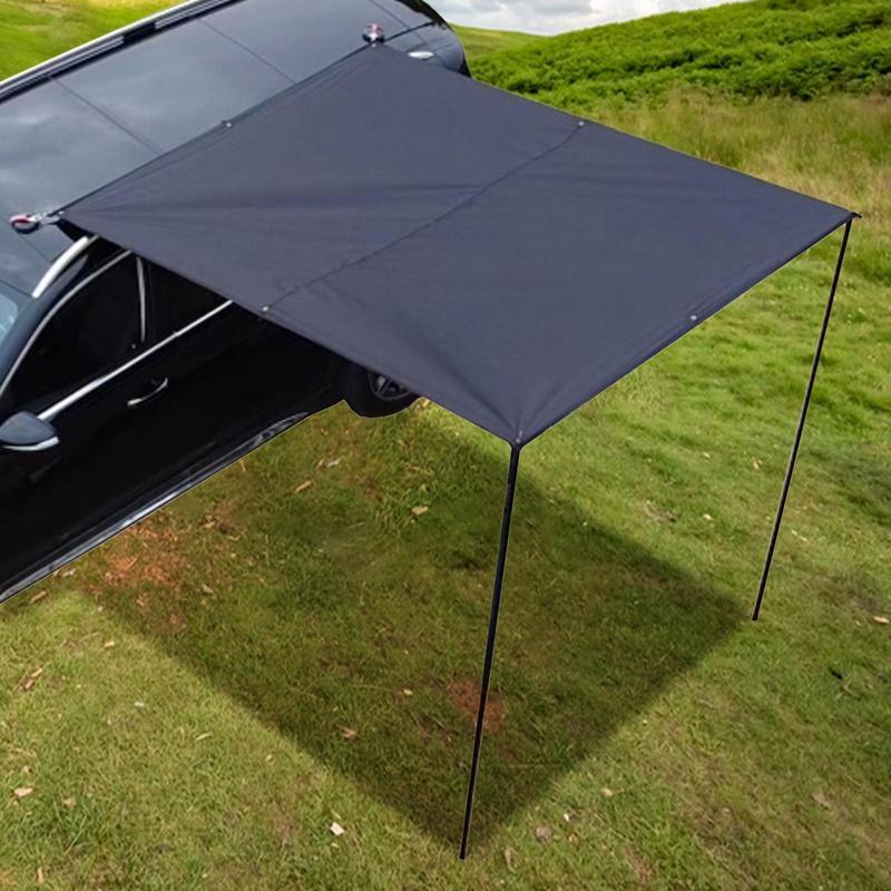 Car Awning Roof Rack Sun Shade - Waterproof Tarp Shelter ulasan dan harga