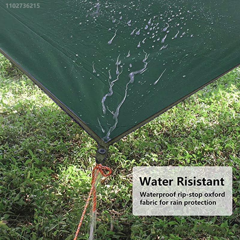 19 Hang Points Tent Tarp Survi - Waterproof Tarp Shelter ulasan dan harga