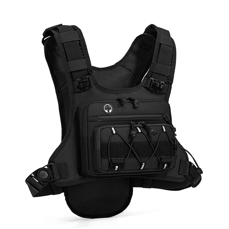 Tactical Bag Front Chest Rig V - Outdoor Camping Vest ulasan dan harga