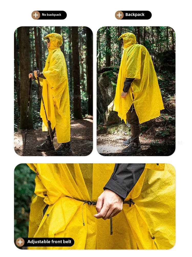 15D/210T Raincoat Waterproof R - Waterproof Tarp Shelter ulasan dan harga